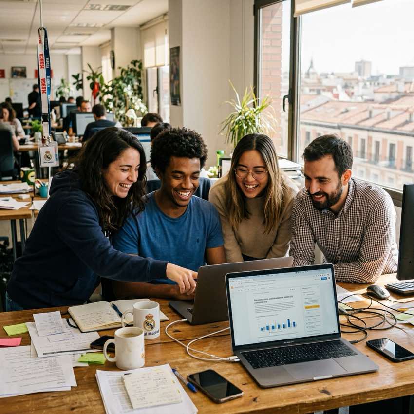 Equipo de onlineusanews en Madrid